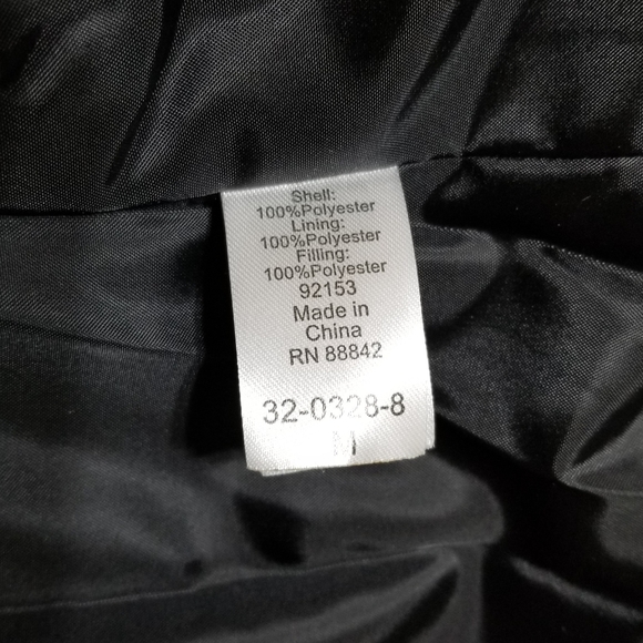 Woman Within Polkadot Black and White Warm Vest Woman Size M - Picture 8 of 8